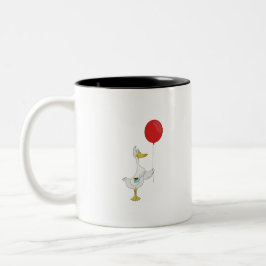 Happy Birthday Goose Zweifarbige Tasse