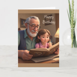Happy Birthday Grampa Karte