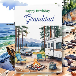 Happy Birthday Granddad | Fishing Tackle Box Karte