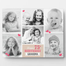 Happy Birthday Grandma Personalized Photo Collage
