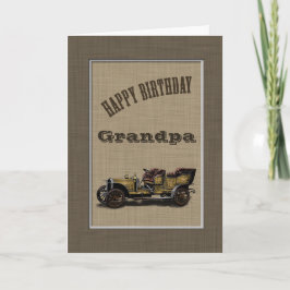 Happy Birthday Grandpa Karte