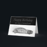 Happy Birthday Grandson Classic Cars Vehicles Karte<br><div class="desc">Du bist vielleicht ein Jahr älter,  aber du bist immer noch ein Klassiker. Herzlichen Glückwunsch zum Geburtstag Grandson für den,  der Autos Liebe,  Autos verkauft oder an Autos arbeitet</div>