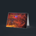 Happy Birthday Grandson, Emissions Nebel in Puppis Karte<br><div class="desc">Galaxien, Sterne und Nebulae SerieEine farbenfrohe Sternbildregion ist in diesem atemberaubenden Bild von NGC 2467 in der südlichen Konstellation von Puppis (The Stern) dargestellt. Wie ein rostender Kessel einer exotischen kosmischen Braue, sind riesige Gas- und Staubwolken mit hellblauen, heißen jungen Sternen bestreut. Seltsamerweise geformte Staubwolken, die an verschüttete Flüssigkeiten erinnern,...</div>