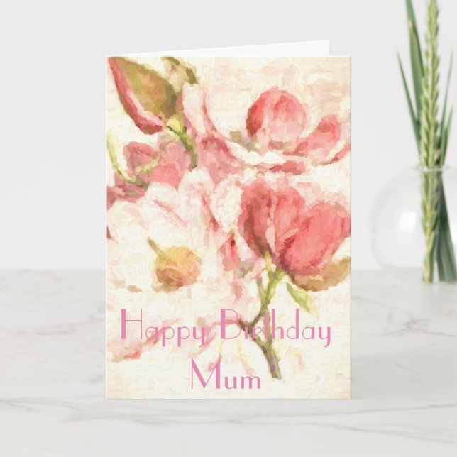 HAPPY BIRTHDAY GREETING CARD KARTE (Vorderseite)