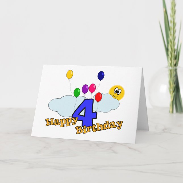 Happy Birthday Grußkarte Karte (Vorderseite)