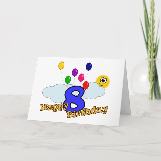 Happy Birthday Grußkarte Karte (Vorderseite)