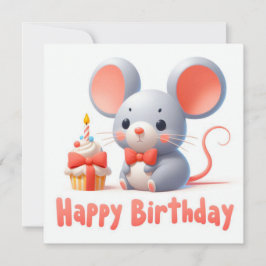 Happy Birthday Grußkarten Einladung