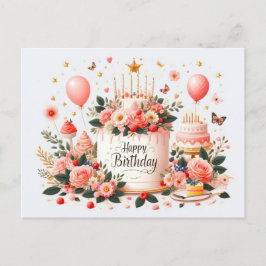 Happy Birthday Grußkarten Postkarte