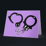 HAPPY BIRTHDAY HANDCUFFS LIEBE EHEFRAU HUSBAND CAR KARTE<br><div class="desc">GEFANGENE DER LIEBE GEBURTSTAG HANDCUFFS CARD FÜR HUSBAND ODER EHEFRAU</div>