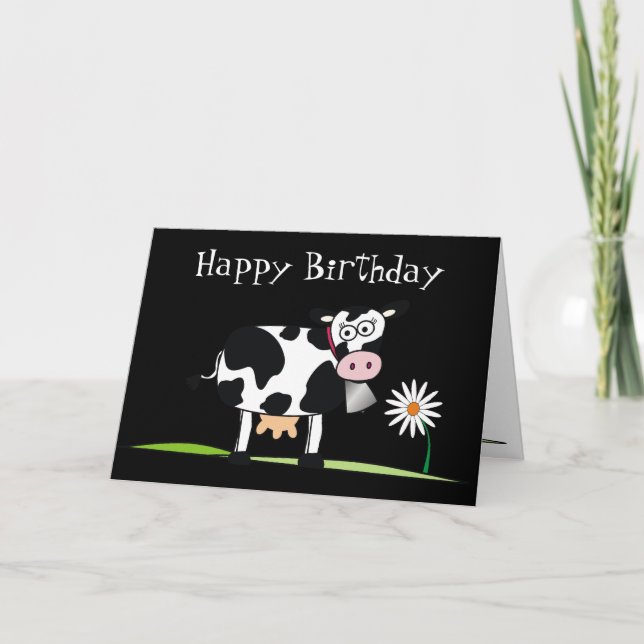 Happy Birthday_Here ist einige MOO-LAH Karte (Vorderseite)