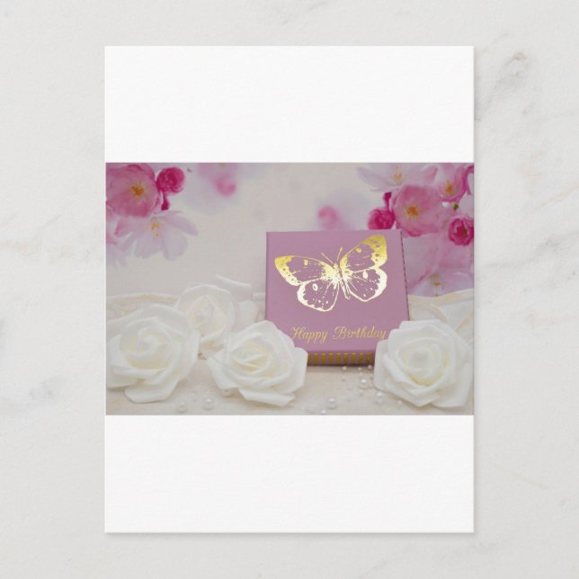 Happy Birthday Holiday Postcard Feiertagspostkarte (Vorderseite)