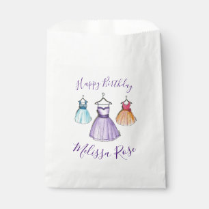 Happy Birthday Hübsch Vintag Retro Party Mode Geschenktütchen