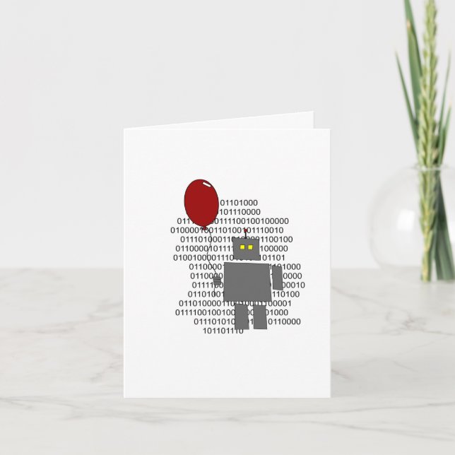 Happy Birthday Human Karte (Vorderseite)