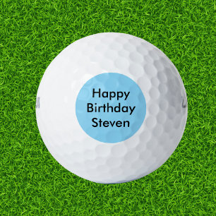 Happy Birthday Individuelle Name Golfball