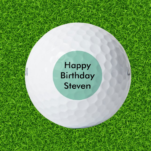 Happy Birthday Individuelle Name Golfball (Von Creator hochgeladen)