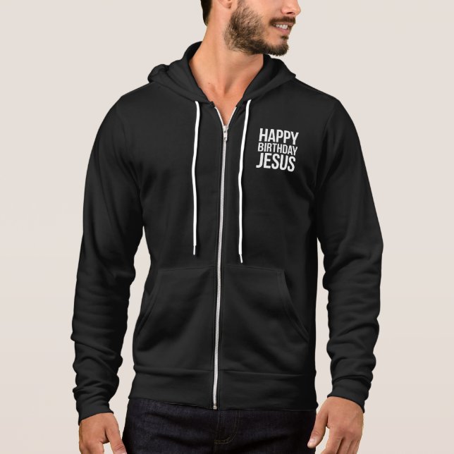 Happy Birthday Jesus Celebration Apparel for All Hoodie (Vorderseite)