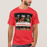Happy Birthday Jesus Weihnachten Funny Thema T-Shirt<br><div class="desc">Alles Gute zum Geburtstag Jesus Weihnachten Weihnachten Funny Thema .Karo unsere Weihnachts-Shirt-Auswahl für die besten in einzigartigen oder maßgeschneiderten,  handgefertigten Stücke aus unseren Geschäften.</div>