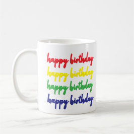 Happy Birthday Kaffee Tasse