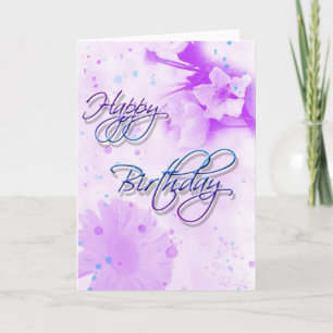 Happy Birthday Karte