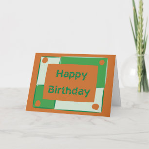 Happy Birthday Karte