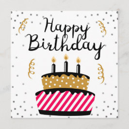 Happy Birthday Karte