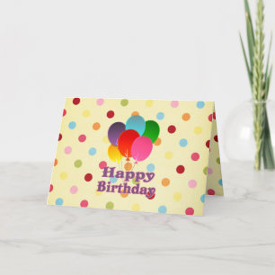 Happy Birthday Karte