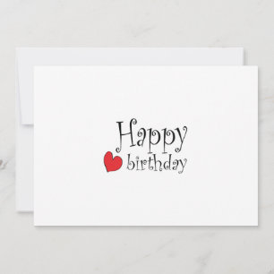 Happy Birthday Karte