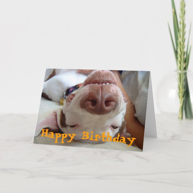 Happy Birthday Karte (Vorderseite)