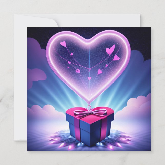 Happy Birthday Karte (Rückseite)