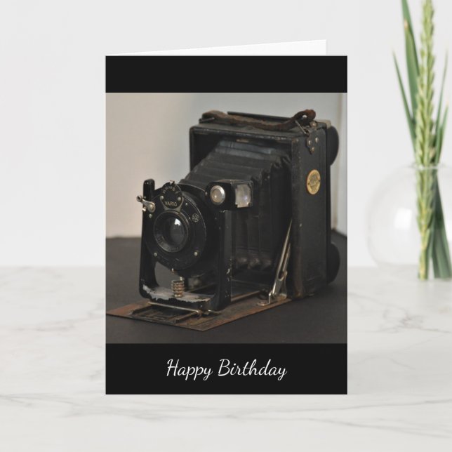 Happy Birthday - Karte (Vorderseite)