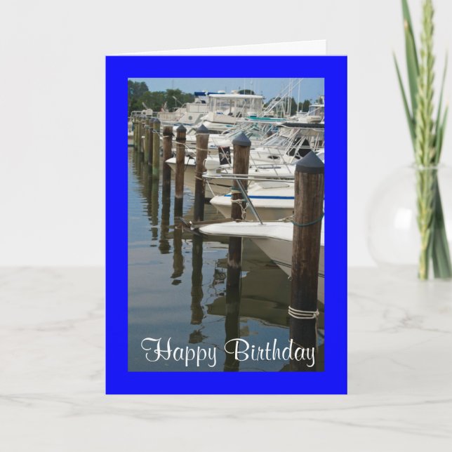 Happy Birthday Karte (Vorderseite)