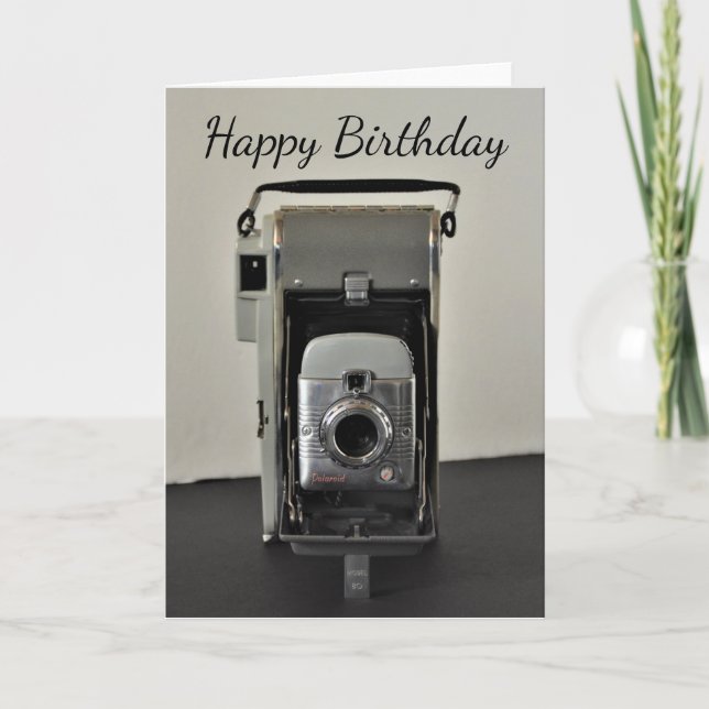 Happy Birthday - Karte (Vorderseite)