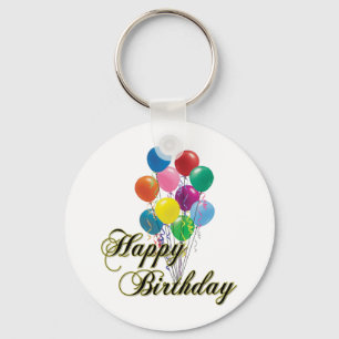 Happy Birthday Keychain- D4 Schlüsselanhänger