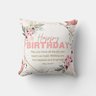 Happy Birthday Kissen Geschenk