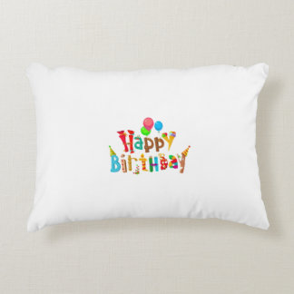 Happy Birthday" Kissendesign Dekokissen