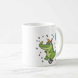 Happy Birthday Krokodil Zirkus Thema Cartoon Kaffeetasse