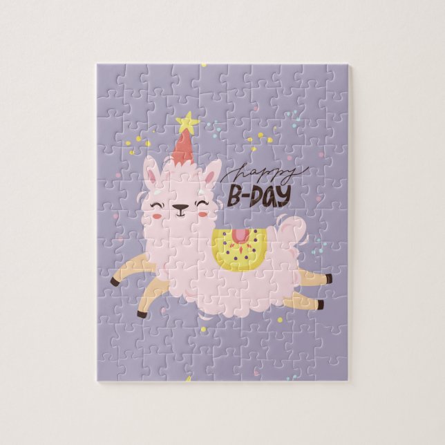 Happy Birthday Lama (Vertikal)