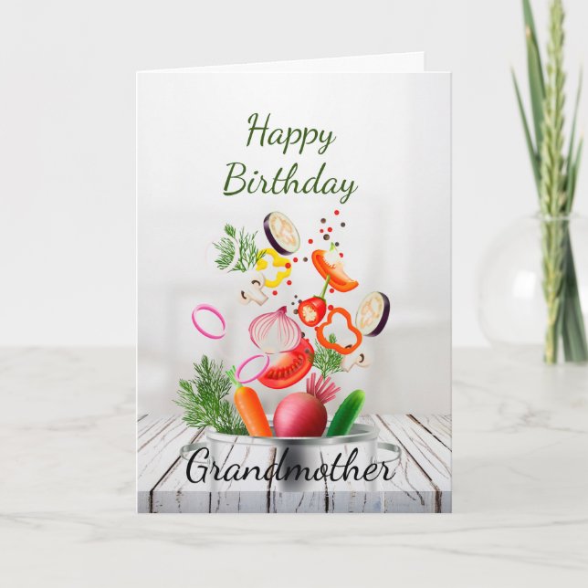 Happy Birthday Liebe & Appreciate Oma Card Karte (Vorderseite)