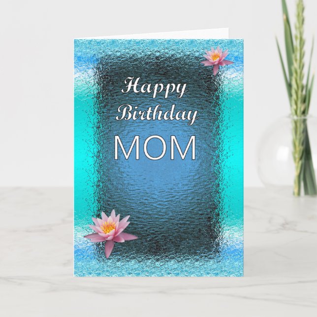 Happy Birthday MAMA Karte (Vorderseite)