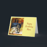Happy Birthday Mama Mother, Horse Reittier Karte<br><div class="desc">Wenn Sie oder Ihre Mutter Liebe Pferde,  dann ist dies die perfekte Geburtstagskarte für sie. Sagen Sie ihr,  wie viel Sie schätzen und sie mit dieser Pferdemutter und Kinderkarte Liebe.</div>