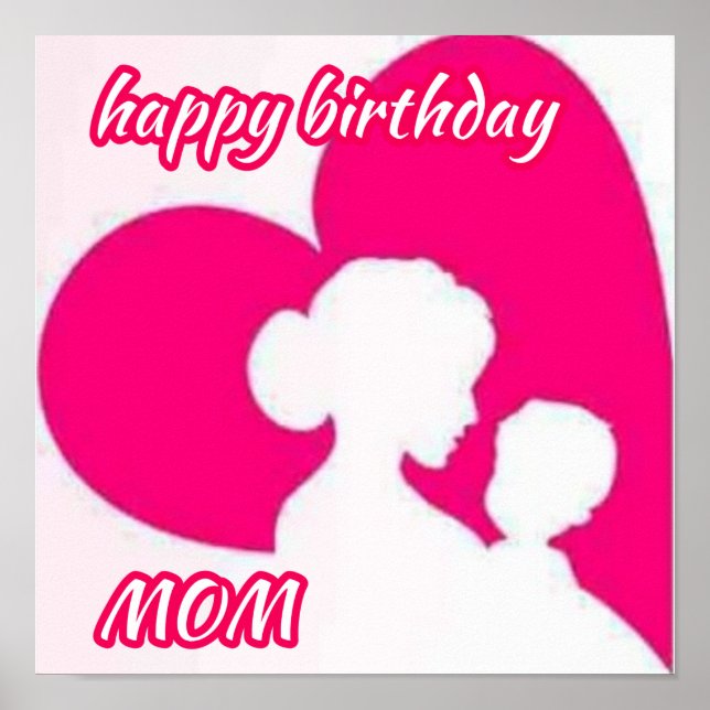 Happy Birthday Mama. Poster (Vorne)