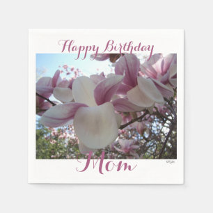 Happy Birthday Mama Serviette