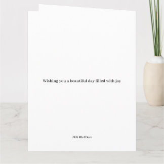 Happy Birthday Manhattan Skyline Card Dankeskarte