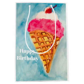 Happy Birthday Mittlere Geschenktüte