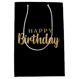 Happy Birthday Mittlere Geschenktüte