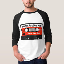 Happy Birthday Mixtape Red Cassette angepasst