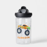 Happy Birthday Modern Monster Car Trucks Name Trinkflasche<br><div class="desc">Happy Birthday Modern Monster Car Trucks Name Water Flasche zeigt Ihren personalisierten Namen mit einem bunten Monster Car LKW. Fantastisch für Kinder Geburtstagsfeiern und personalisierte Geschenke für Jungen zum Geburtstag,  Weihnachten,  Feiertagen und vieles mehr. Von Evco Studio entworfen www.zazzle.com/store/evcostudio</div>