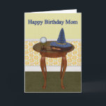 Happy Birthday Mom Pagan Greeting Card Karte<br><div class="desc">A beautifully illustrated card perfect for all Pagan mothers.</div>
