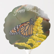 Happy Birthday Monarch Butterfly Ballon