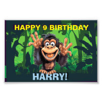 HAPPY BIRTHDAY MONKEY KIDS